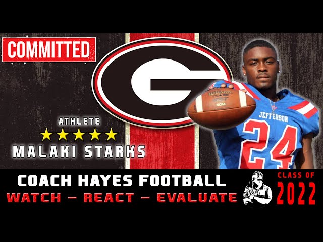 5⭐ ATH Malaki Starks Highlights | He is the most exciting player in the class of 2022 (WRE)
