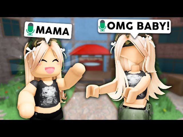 MATCHING AVATARS as a BABY in MM2 VC!
