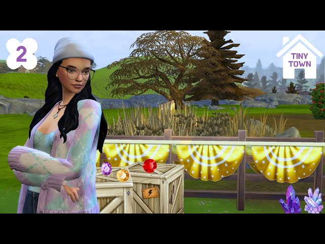 Part 2 of Deligracy's Sims 4 TINY TOWN Challenge I Purple #2