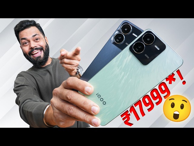 iQOO Z9 Unboxing & First Impressions ⚡Dimensity 7200, 50MP OIS Camera & More @₹17,999*!?