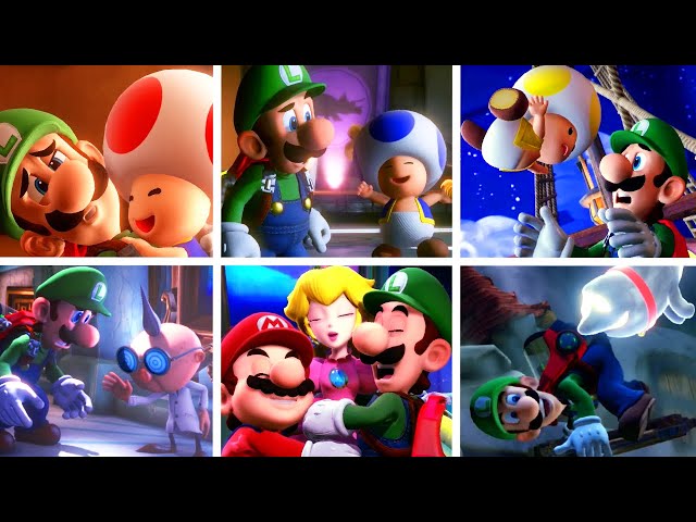 Luigi's Mansion 3 - All Friend Rescues