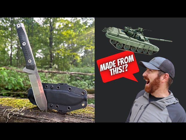 MADE FROM A T-72 TANK!? ANV Knives M73