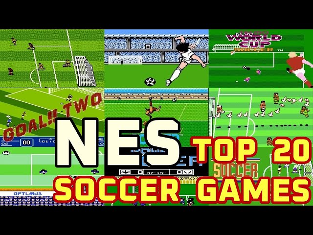 TOP 20 NES Football Games (Retro Soccer Games)