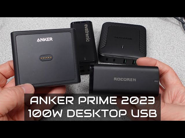 Anker Prime 100W A1902 versus Rocoren and others USB Showdown