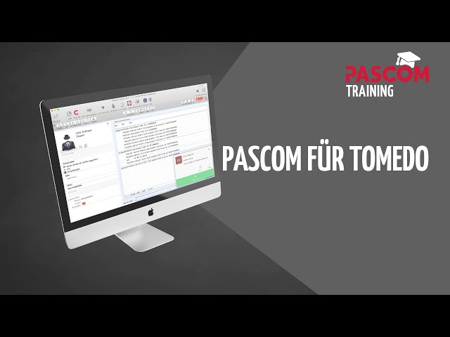 pascom Training: Die Telefonanlage für tomedo® Anwender erklärt.
