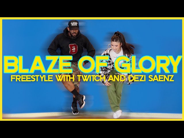 tWitch and Dezi Saenz Freestlye to 'Blaze of Glory' by Clipse ft. Pharrell & Ab-Liva
