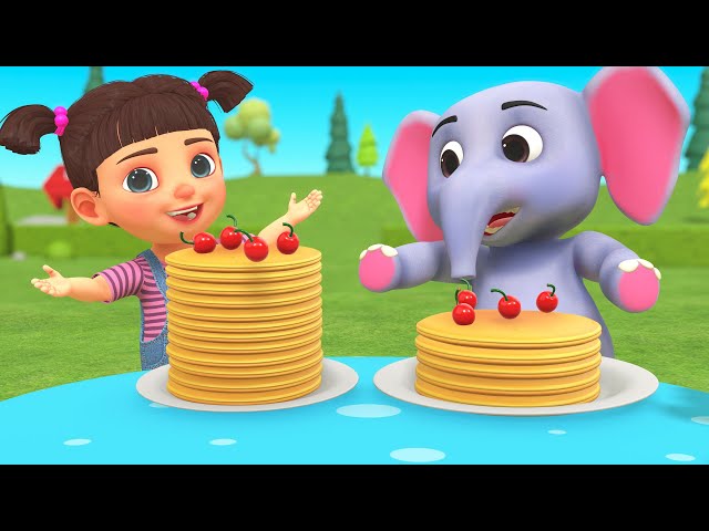Baby Pancakes Song with Farm Animals Cartoon for Kids Toddlers + More Nursery Rhymes & Kids Songs