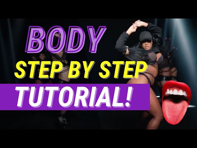 👅 BODY Dance Challenge STEP BY STEP TUTORIAL 🔥 | Megan Thee Stallion