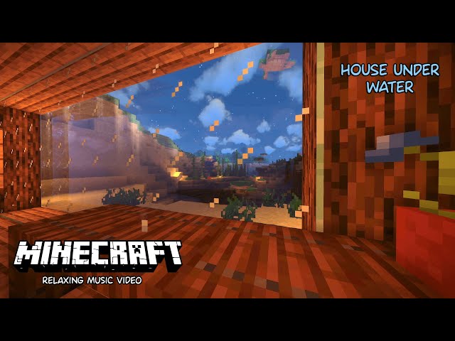 Relaxing Music Minecraft 🐬🐢​​ |Dive into the Calm of Minecraft| 4H  w/ C418 Music