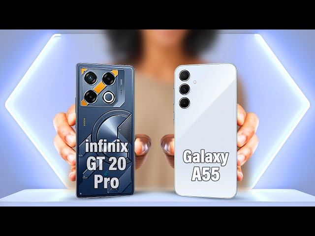 infinix GT 20 Pro Vs Samsung Galaxy A55 ⚡ Full Comparison ⚡ Which is Better?
