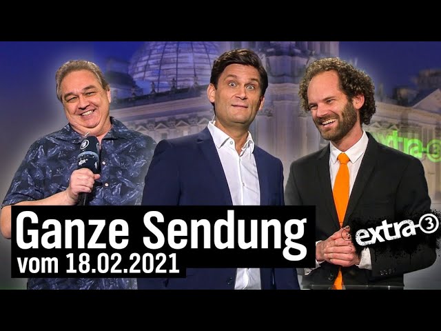 Extra 3 vom 18.02.2021 mit Christian Ehring im Ersten | extra 3 | NDR