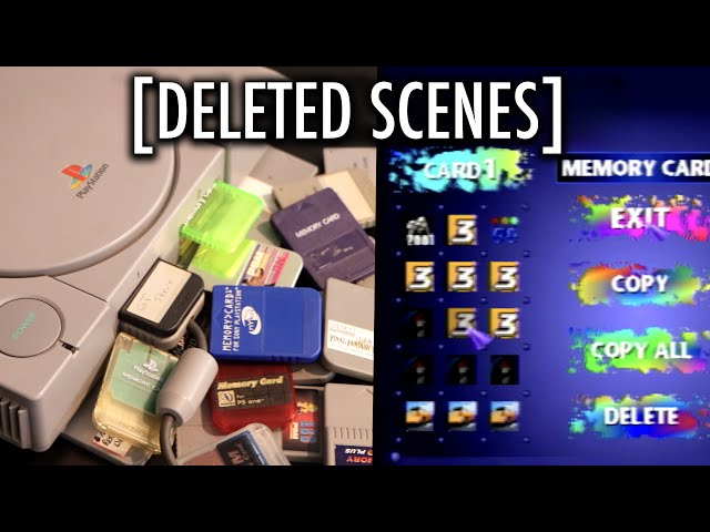 Exploring PS1 Memory Cards - [DELETED SCENES]