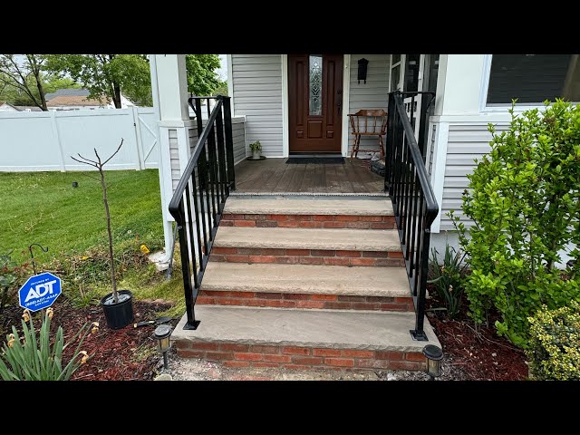 How To Install Front Porch Railings