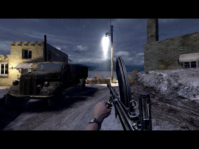 Holding the Line | Call of Duty 2 (2005) | U.K. Campaign | Gameplay (60 FPS)