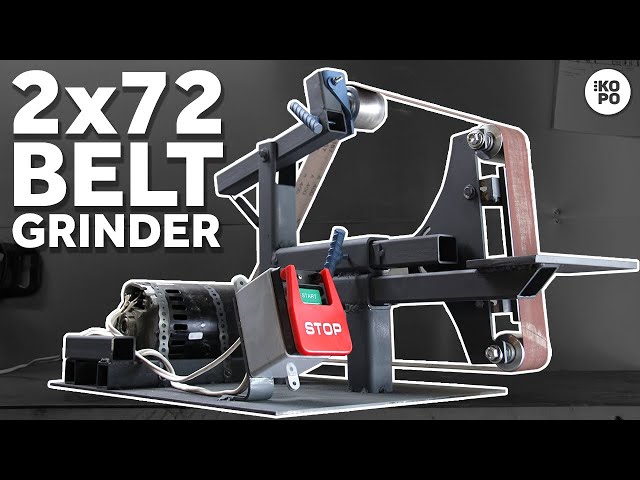 DIY 2x72 Belt Grinder Build | Built From Scratch For Less Than 200$ | UPDATED PLANS