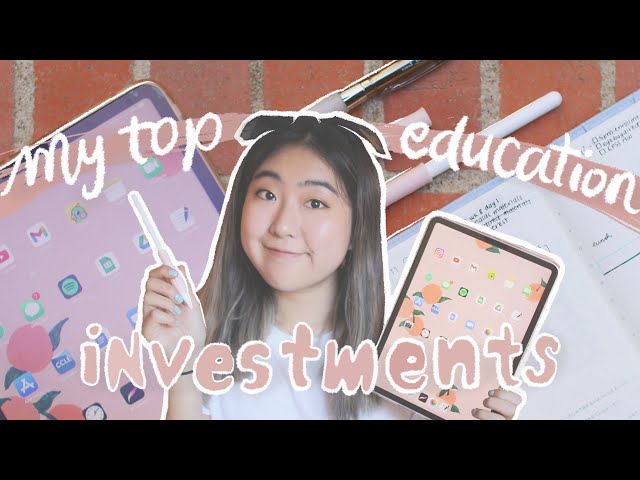 the best investments i made in my education this year ⭐