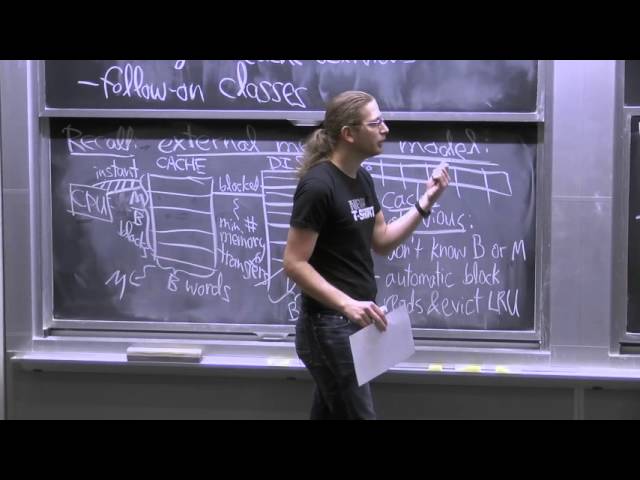 24. Cache-Oblivious Algorithms: Searching & Sorting