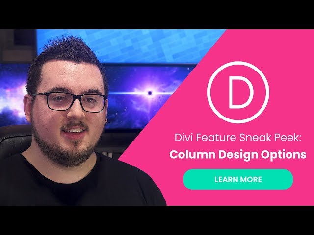 Divi Feature Sneak Peek: Column Design Options