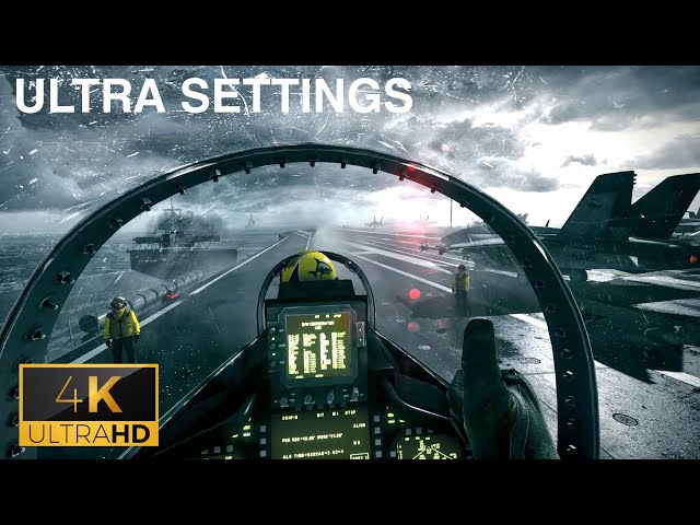 Battlefield 3 on Ultra Settings | Jet Mission | 4K 60 FPS