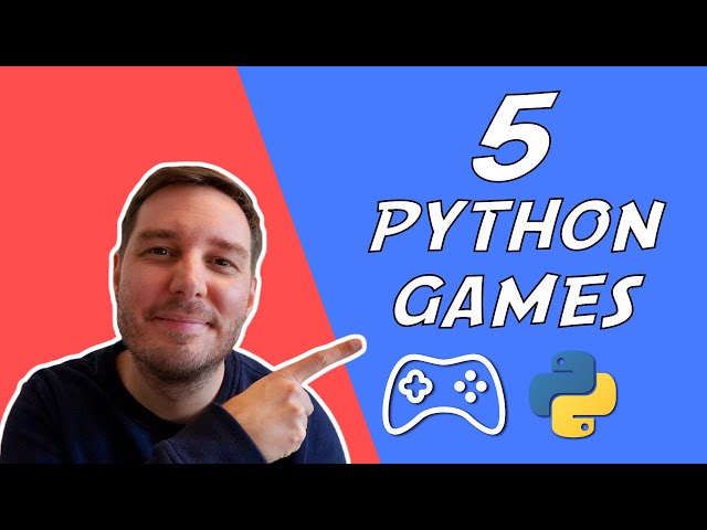 Build 5 Games in Python | Beginner Portfolio Project