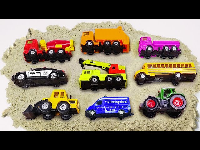 Toys Learning Name and Sounds Police cars, Truck Toy For Kids