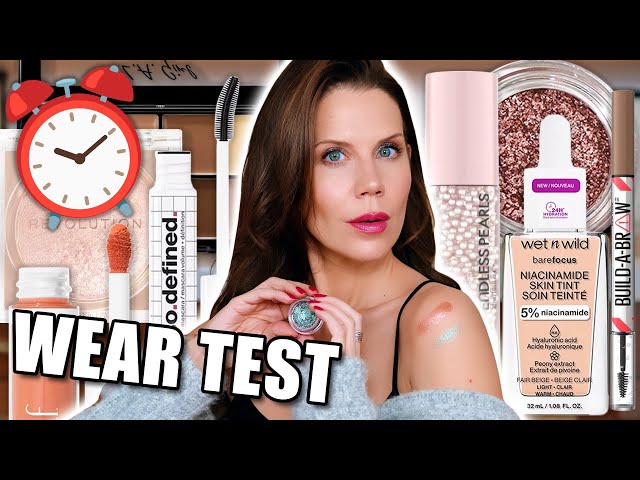 DRUGSTORE MAKEUP ... All Day Wear Test