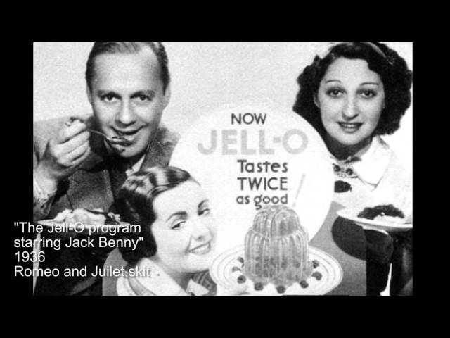 The Jack Benny show sponsored by Jell-O (Racism in Radio Advertising)