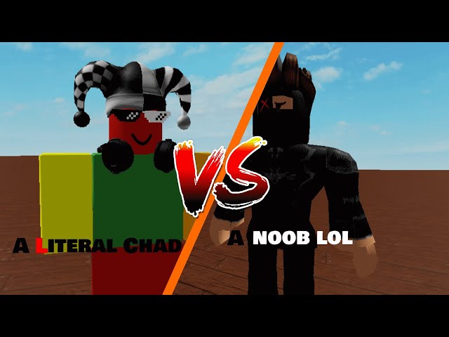 EPIC RAP BATTLE - A literal chad vs Noob
