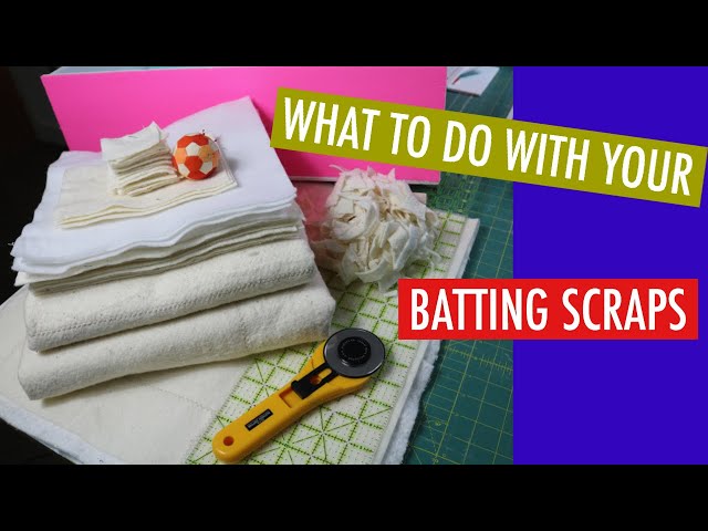HOW TO ORGANIZE YOUR BATTING SCRAPS