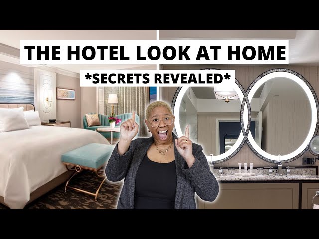 8 Luxury Hotel Design Secrets to get the Modern Luxe Look at Home | Newly Renovated Bellagio Rooms!