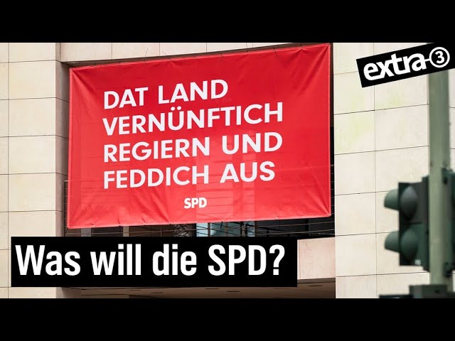 SPD unter Olaf Scholz: Zwischen Jubel und Identitätskrise | extra 3 | NDR