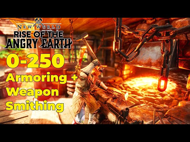 CHEAPEST and Fastest way to Level Armoring and Weapon Smithing in New World - New World 2023