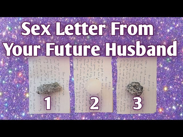Sex Letter From Your Future Husband 😈 Pick a Card