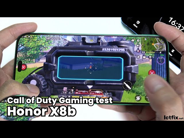 Honor X8b Call of Duty Mobile Gaming test CODM | Snapdragon 680, 90Hz Display
