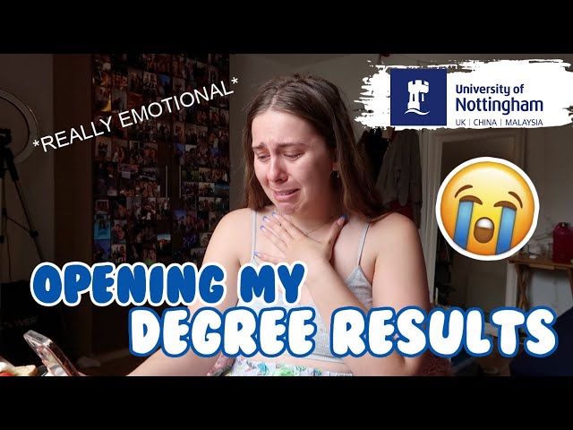 OPENING MY FINAL DEGREE RESULTS 2021 *really emotional*