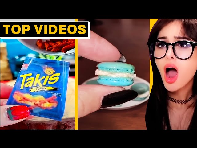 Most Insane MINI FOODS YOU CAN ACTUALLY EAT! | SSSniperWolf