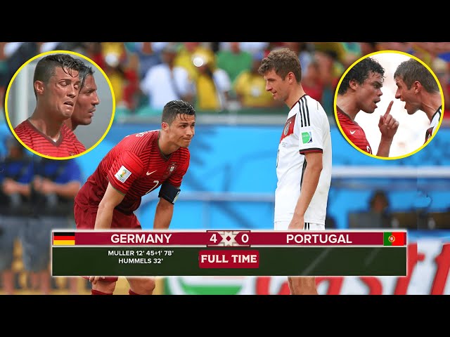 The Day Thomas Muller Showed No Mercy For Cristiano Ronaldo & Portugal