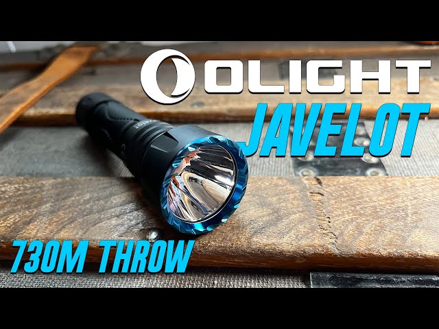 A POWERFUL Long Range Flashlight! The NEW Olight Javelot! (Compared to Javelot Mini)