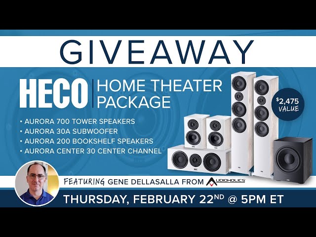HECO 5.1 Home Theater Giveaway