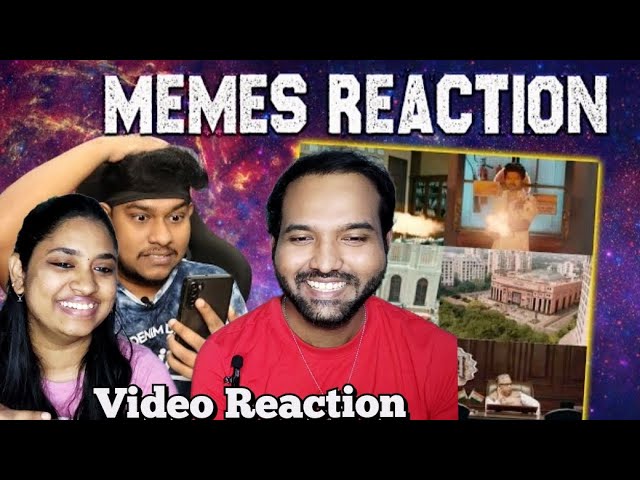 Thunivu Trailer Memes Video 😂😅🙏😬| Empty Hand Video Reaction | Tamil Couple Reaction