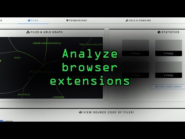 Use ExtAnalysis for Browser Extension Analysis [Tutorial]