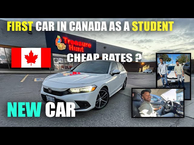 STUDENT BOUGHT BRAND NEW CAR IN CANADA | 1st NEW CAR AS A STUDENT | CHEAP IN CANADA ?