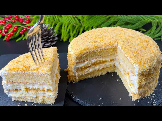 🎉🎄Absolute New Year's cake! With this CAKE 🍊Forget the world famous yogurt cake!