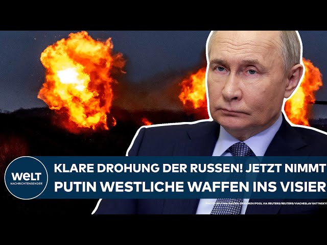 UKRAINE-KRIEG: Klare Drohung der Russen! Jetzt nimmt Putin verstärkt westliche Waffen ins Visier