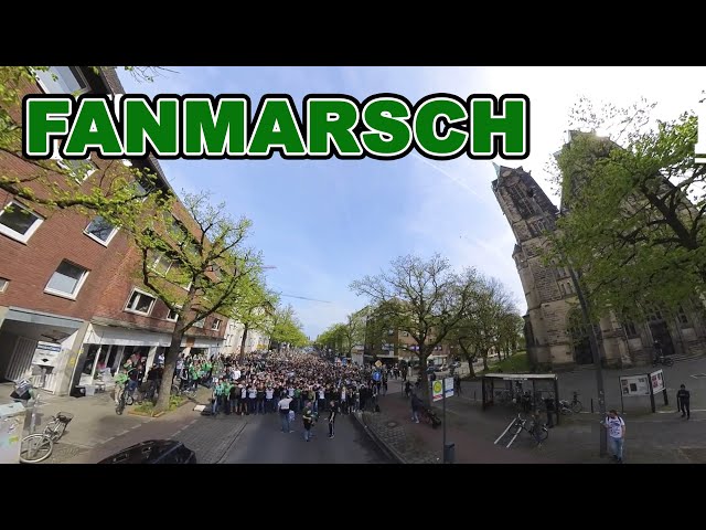 Fanmarsch - Aufstieg SC Preußen Münster - 22.04.2023