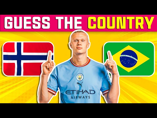GUESS the COUNTRY of the Football Player – Tiny Football Quiz