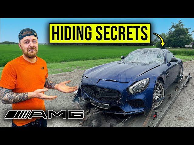 I BOUGHT A WRECKED MERCEDES AMG GT WITH HIDDEN DAMAGE
