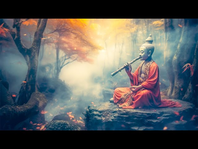 20 Minute Super Deep Meditation Music 🧘‍♀️ Buddha's Flute Music. Tibetan Flute Healing Music