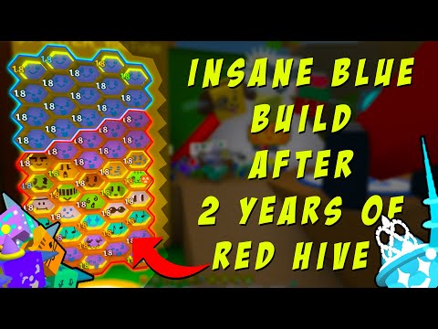 😲SWITCHING to BLUE After 2 Years of Red Hive [EXPLAINED] in Bee Swarm Simulator Roblox