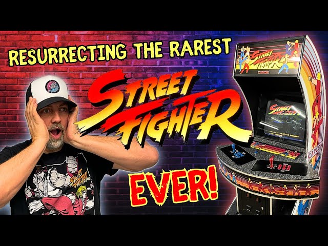 Resurrecting the Rarest Street Fighter Arcade machine EVER!